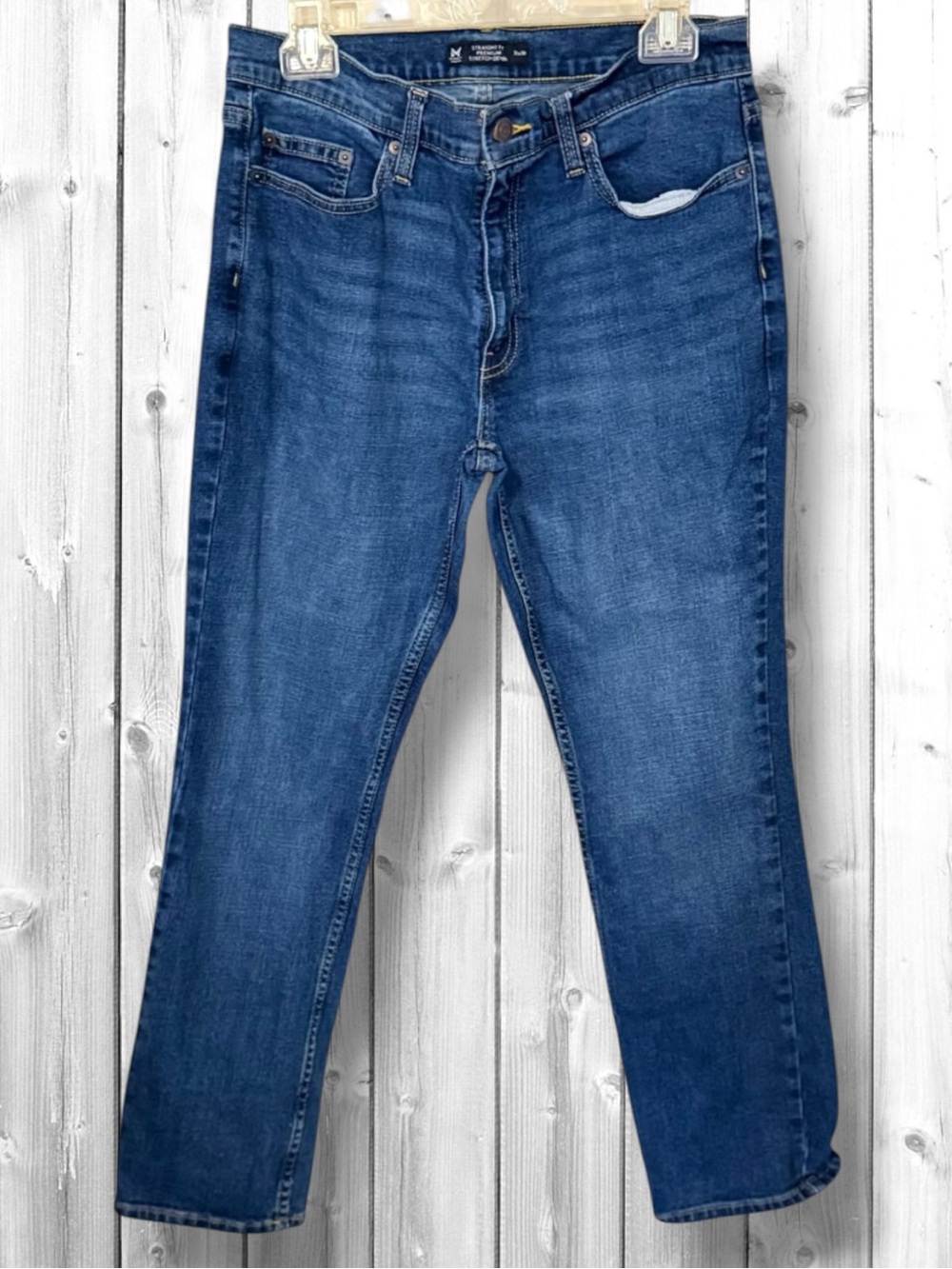 🌼Members Mark Straight Fit Premium Stretch Denim Jeans